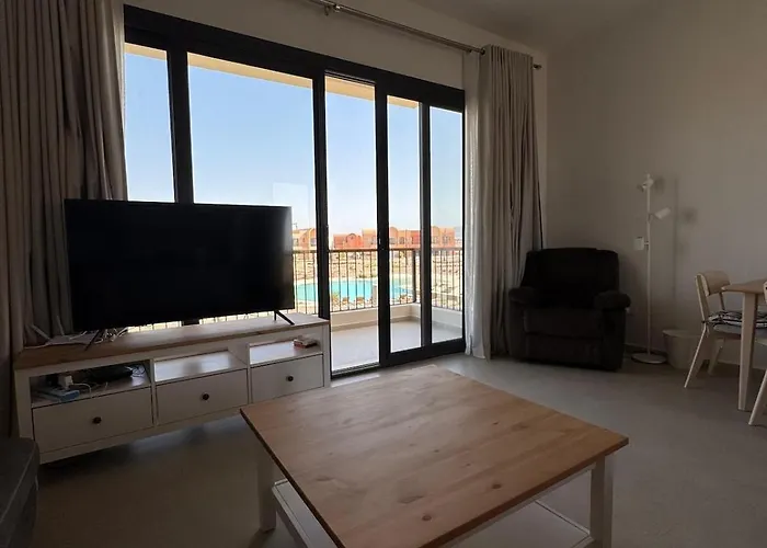 شقة Kamaran Gouna 2br Pool View *